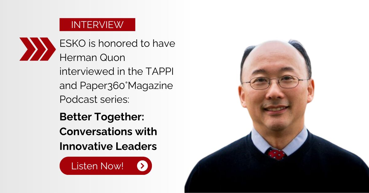 ESKO's Herman Quon interviewed at TAPPICon2024